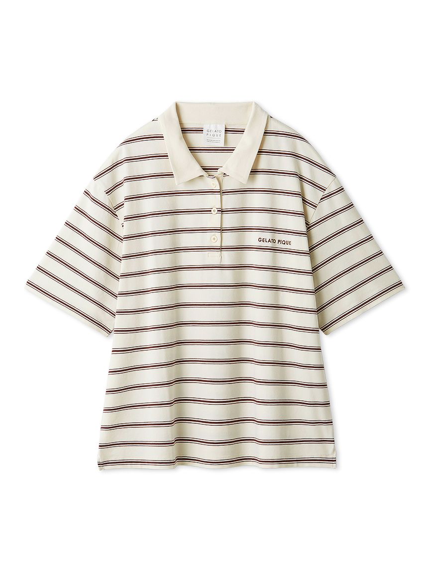 DOLCE&GABBANA◆ポロシャツ/38/コットン/マルチカラー/ボーダー DOLCE&GABBANA(ドルチェアンドガッバーナ) / ポロシャツ/38