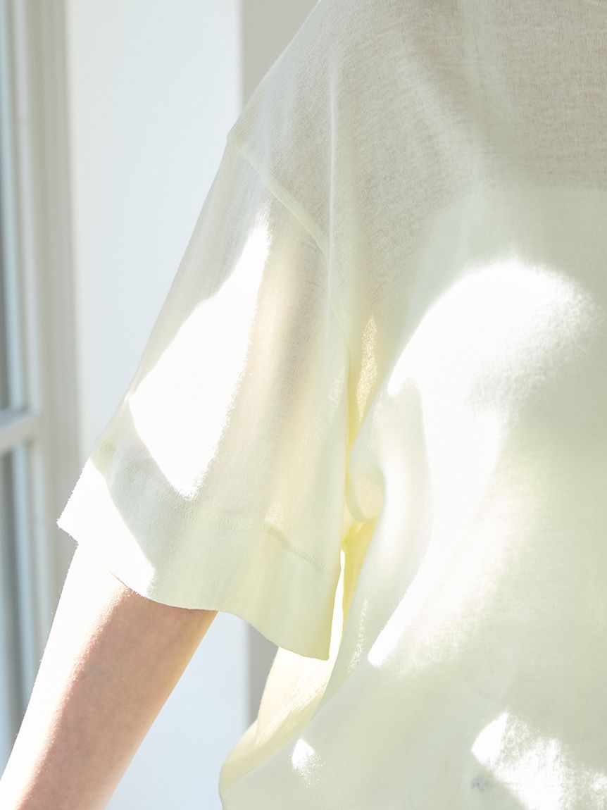 シアーTシャツ(カットソー・Tシャツ)｜ルームウェア・パジャマ