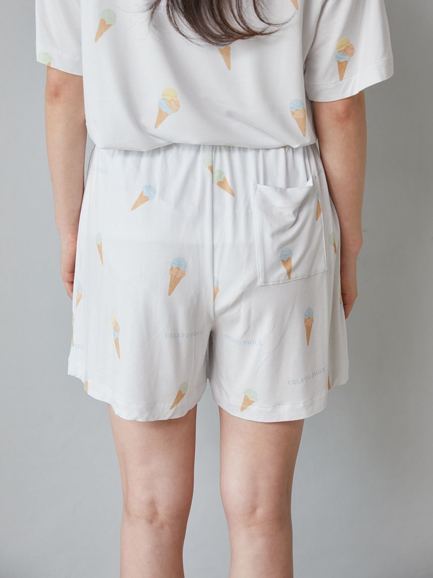 ラッピング済み】【接触冷感】プレイフルアイス柄Tシャツ