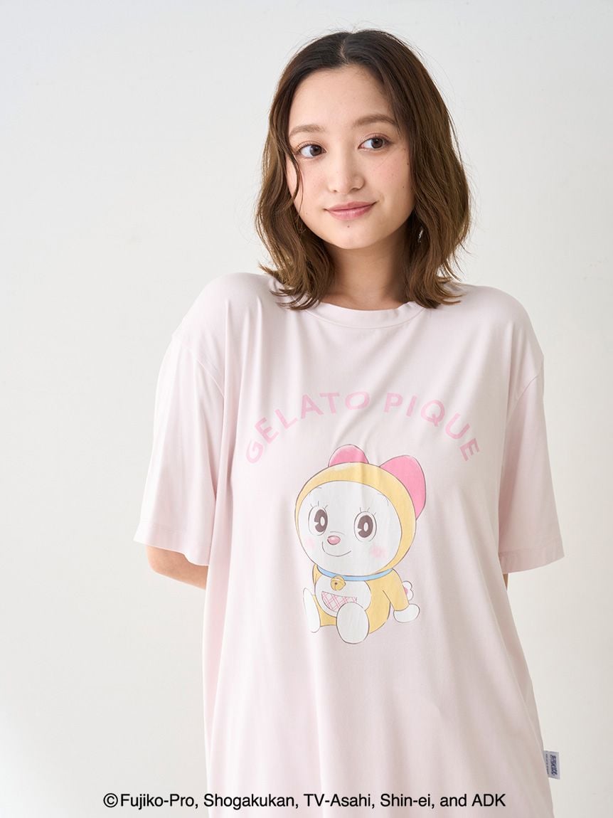 ドラえもん】【レディース】ワンポイントTシャツ(カットソー・T