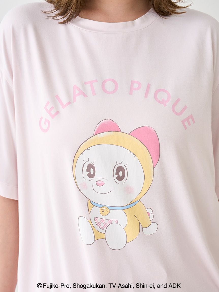 ドラえもん】【レディース】ワンポイントTシャツ(カットソー・T