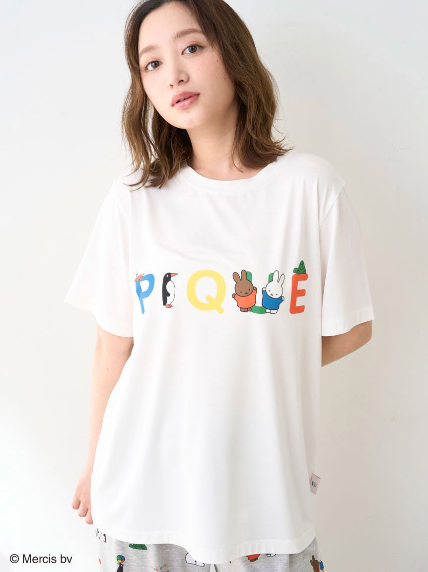 Dick Bruna】【接触冷感】ワンポイントTシャツ(カットソー・T