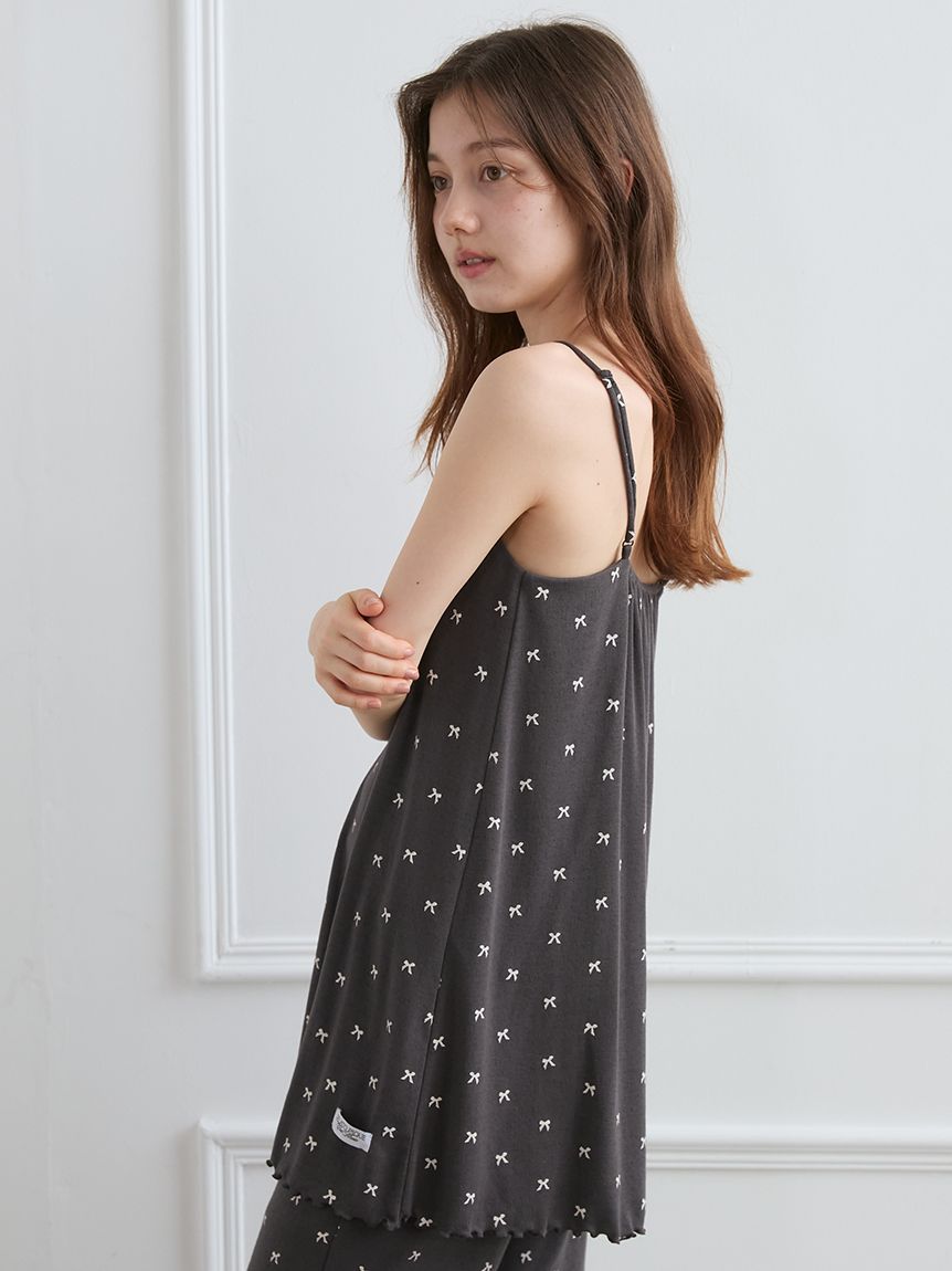 ジェラート ピケ] リボン柄ドレス PWCO184203 レディース モチーフ3柄ドレス(ワンピース)｜ルームウェア・パジャマ通販の