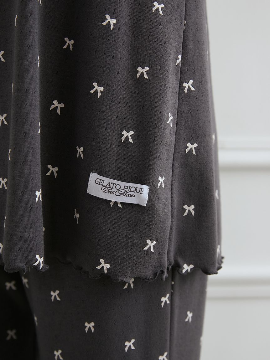 HALLOWEEN】針抜きリボン柄カップインキャミソール(キャミソール