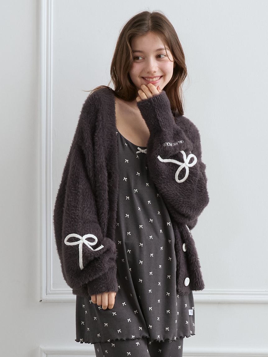 ジェラート ピケ] リボン柄ドレス PWCO184203 レディース モチーフ3柄ドレス(ワンピース)｜ルームウェア・パジャマ通販の