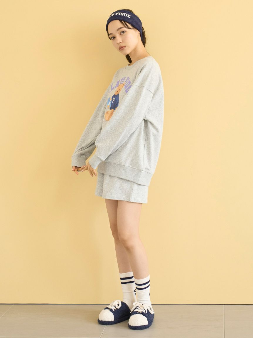 スポーティーベア裏毛プルオーバー(カットソー・Tシャツ)｜ルーム