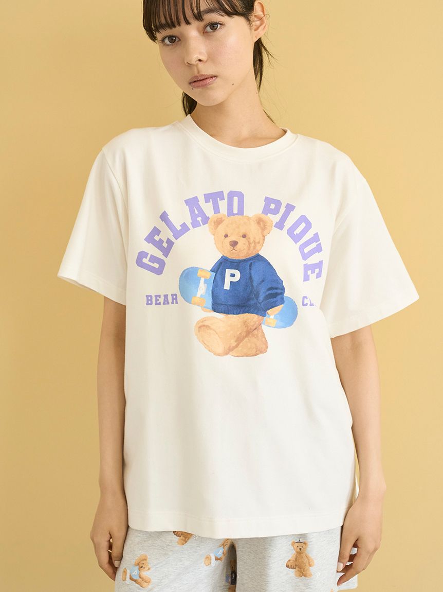すぐ届く☆gelato pique ペアできる♪ ルームウェア Tシャツ すぐ届く☆gelato pique ペアできる♪ ルームウェア Tシャツ