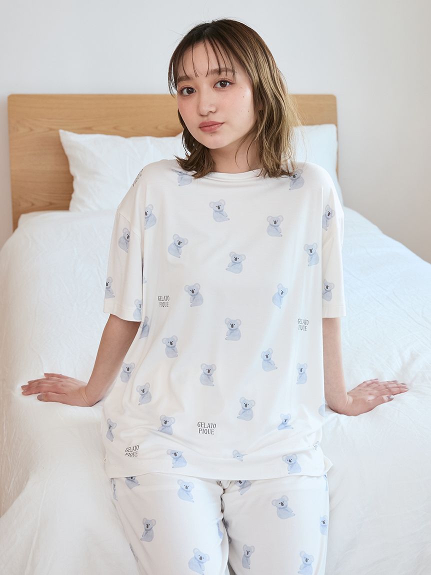 新品未使用　GELATO PIQUE 半袖ルームウエア　＃C2694 楽天市場】ジェラートピケ gelato pique 接触冷感 アイス柄