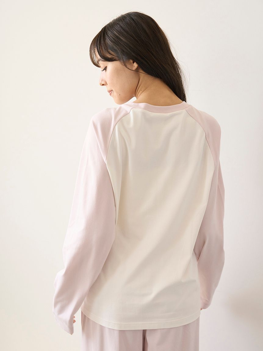 じぇらたん♡ ワンポイントラグランロンT(カットソー・Tシャツ)｜ルームウェア