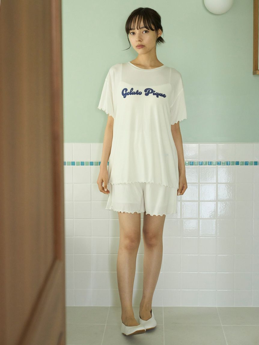 カラフルロゴTシャツ(カットソー・Tシャツ)｜ルームウェア・パジャマ