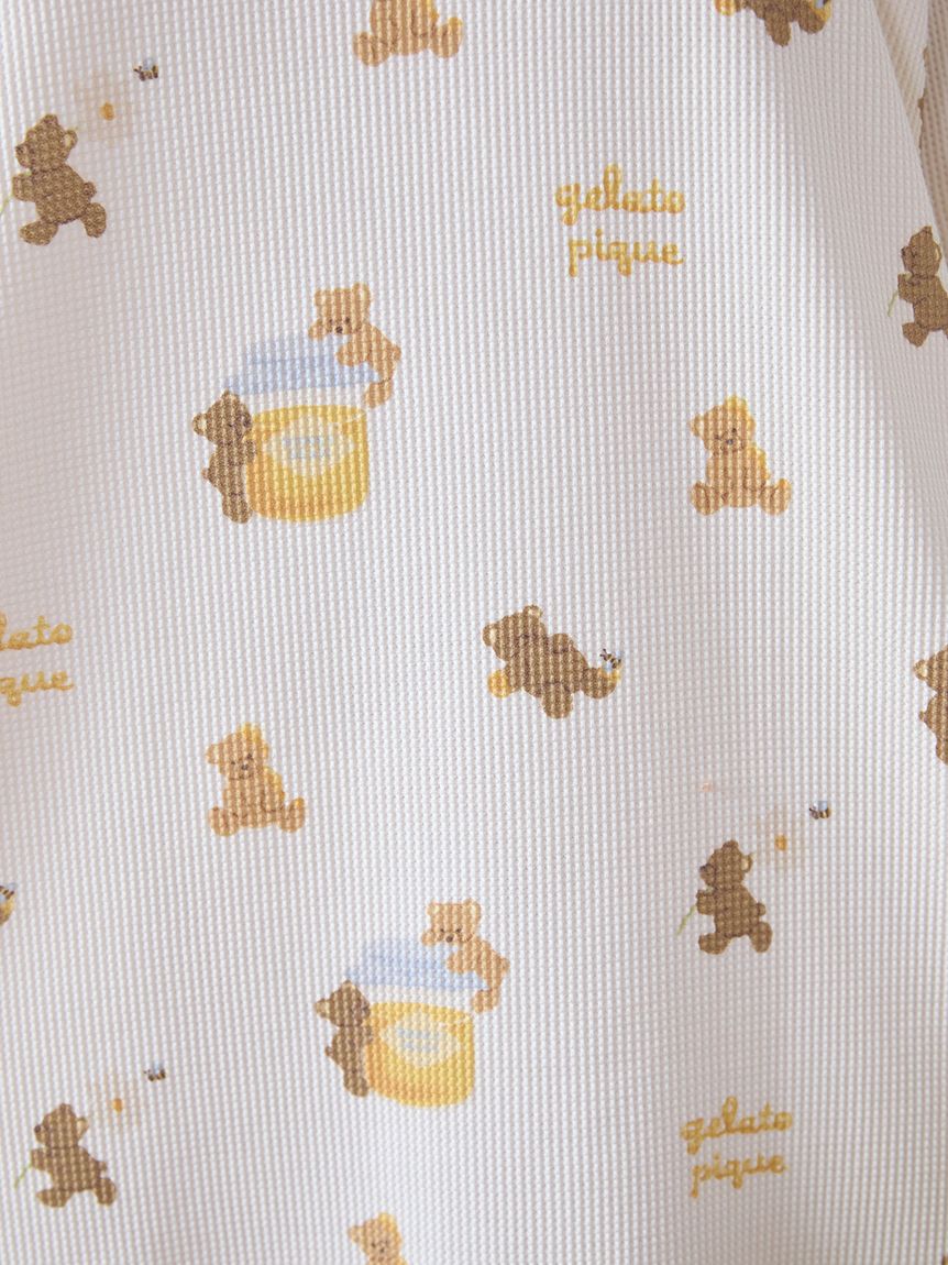 はちみつベア柄プルオーバー(カットソー・Tシャツ)｜ルーム