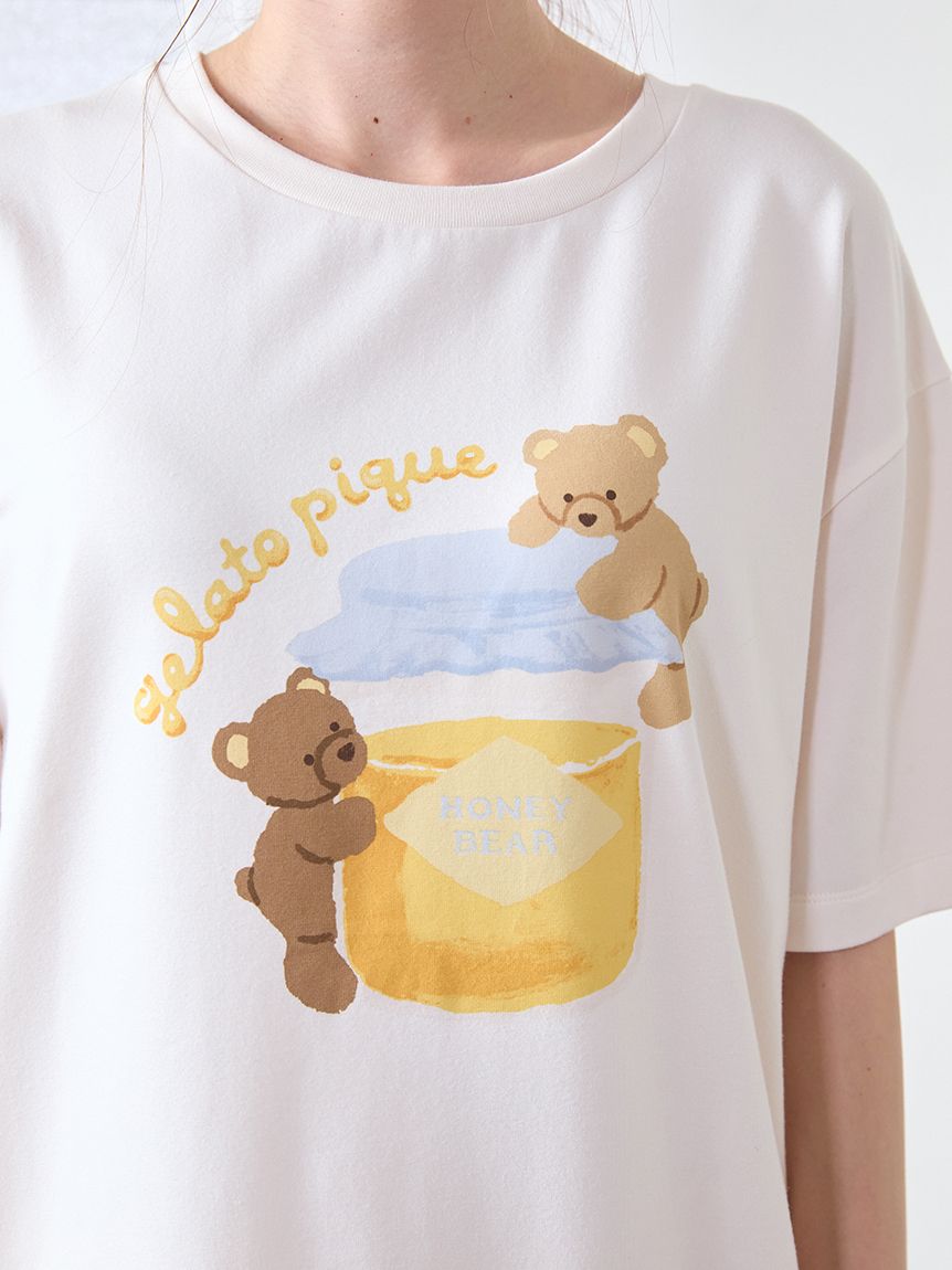 ✨未開封・タグ付き✨ gelato piqueワンポイントTシャツ パグ M〜L gelato piqueジェラートピケ【UNISEX】ワンポイントTシャツ パグ