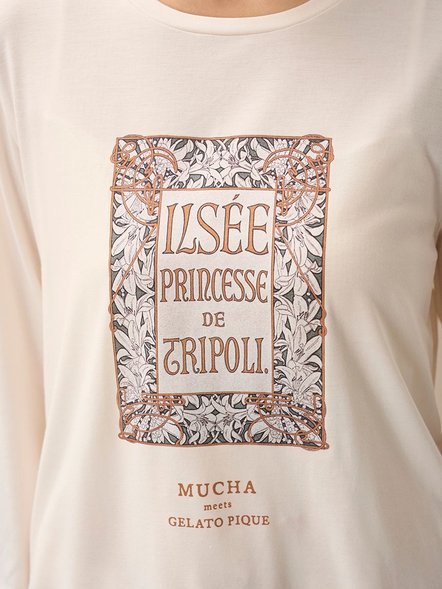 MUCHA】ワンポイントロンT(カットソー・Tシャツ)｜ルームウェア