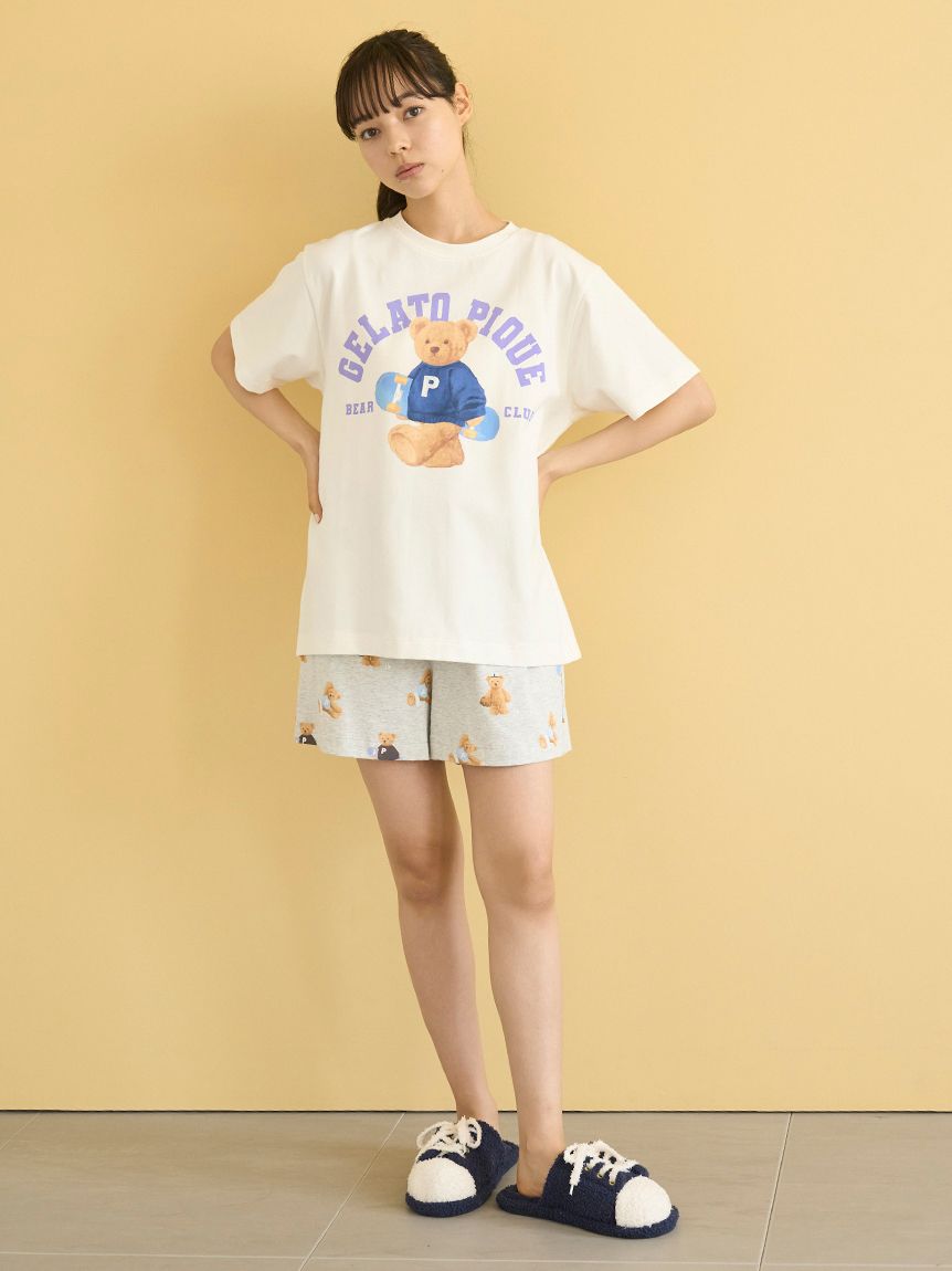 【ラッピング済み】アイスクリームワンポイントTシャツ＆ショートパンツSET gelato pique（ジェラートピケ）の「【ラッピング済み】アイス