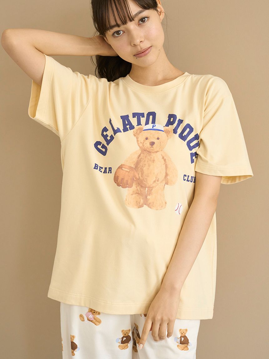ONLINE限定】スポーティーベアワンポイントTシャツ＆総柄ロング