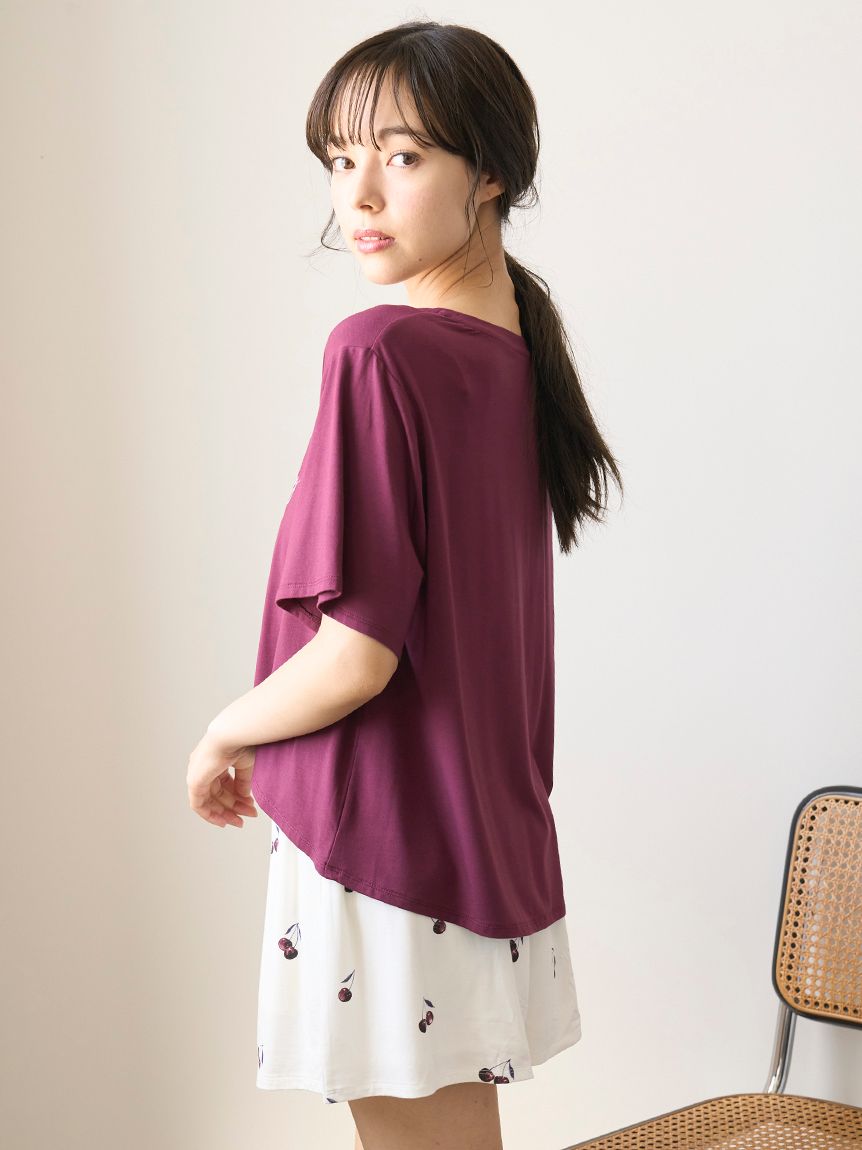 ジェラートピケ　レーヨンロゴTシャツ＆レーヨンロゴショートパンツ　上下セット 楽天市場】ジェラートピケ gelato pique 接触冷感 レーヨンロゴT