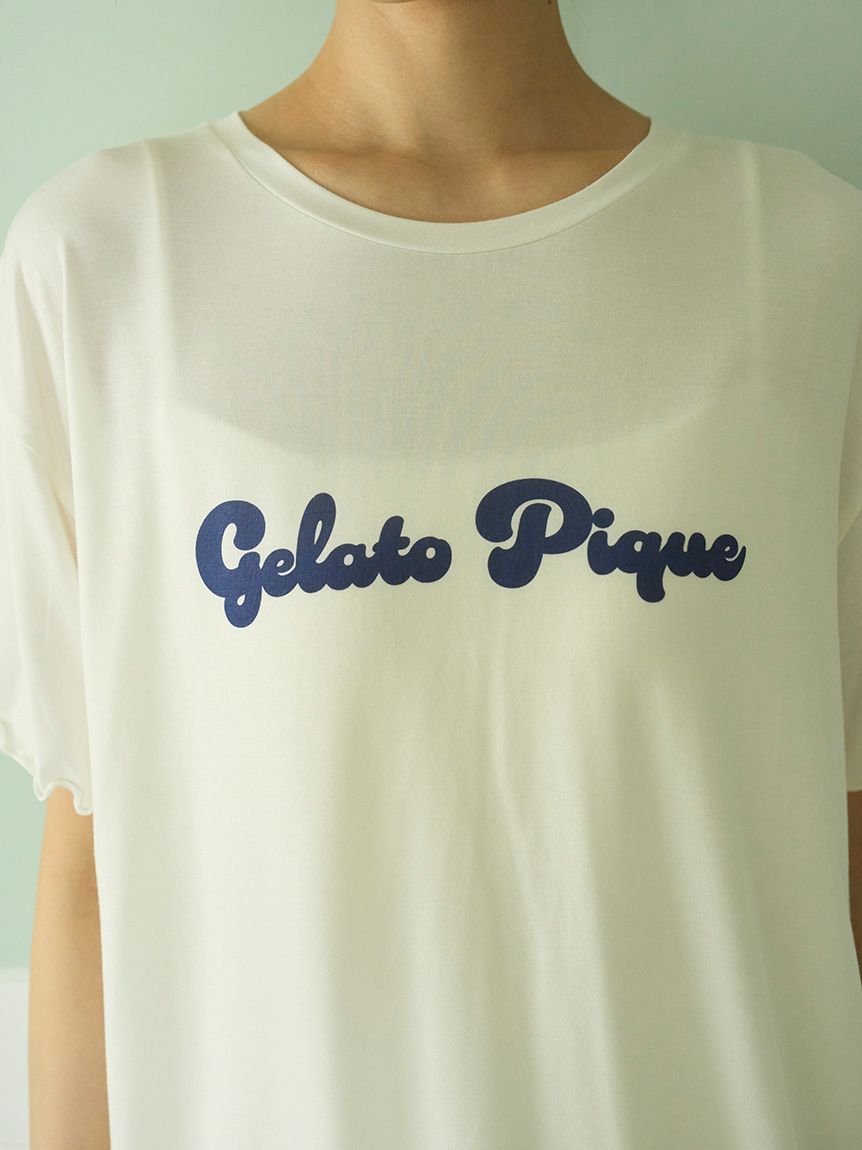 新品/gelato pique HIGHCALORIE柄Tシャツ&ショートパンツ シャツ」に該当する ｜ルームウェア・パジャマ通販のgelatopique