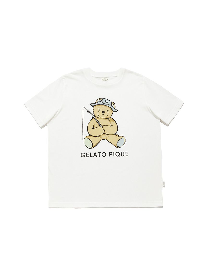 DAIWA】ベアプリント Tシャツ(カットソー・Tシャツ)｜ルームウェア