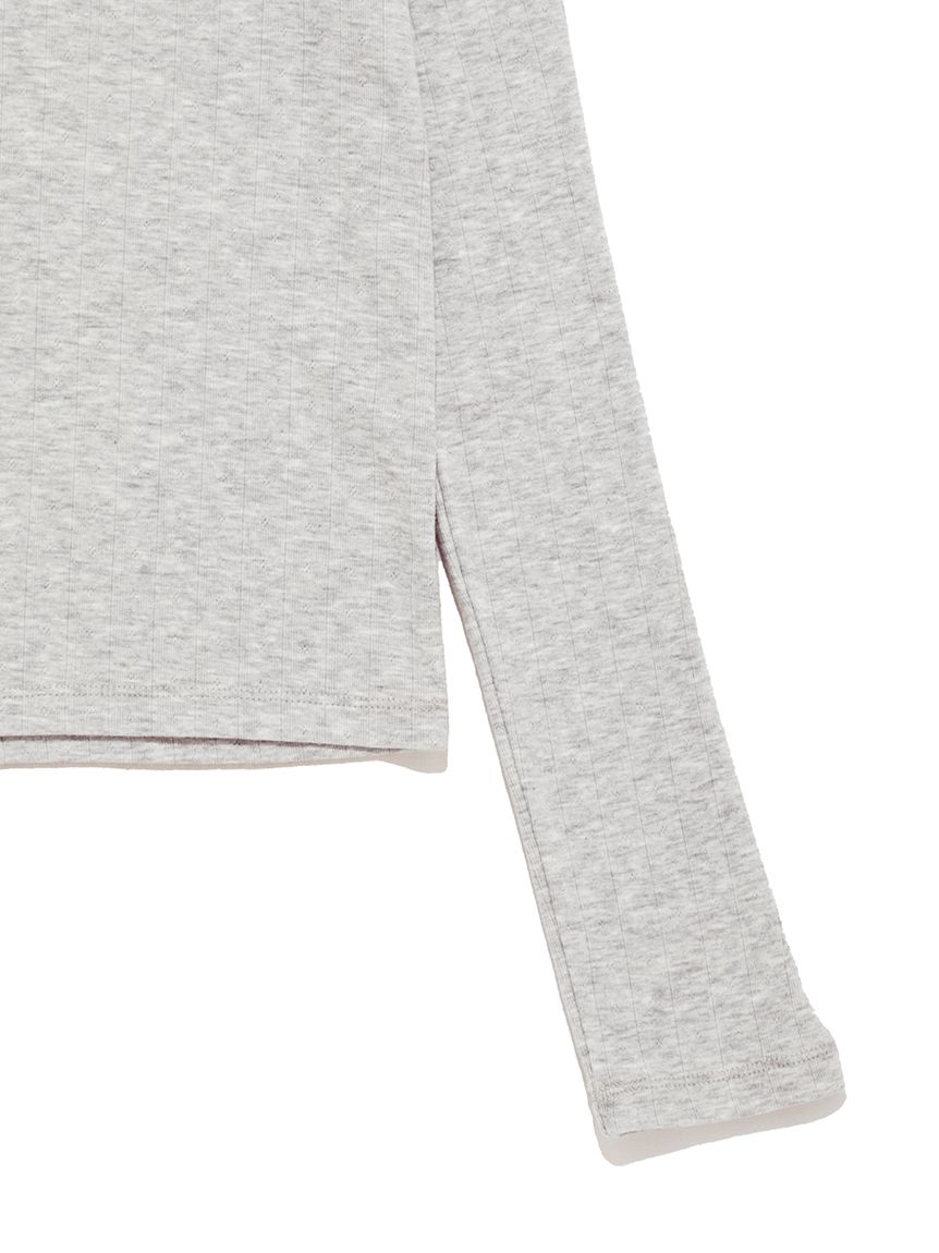 針抜きロンT(カットソー・Tシャツ)｜ルームウェア・パジャマ通販の