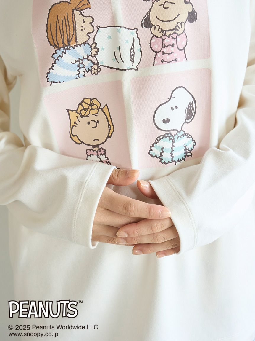 PEANUTS】オリジナルアート ワンポイントロンT(Tシャツ・カットソー