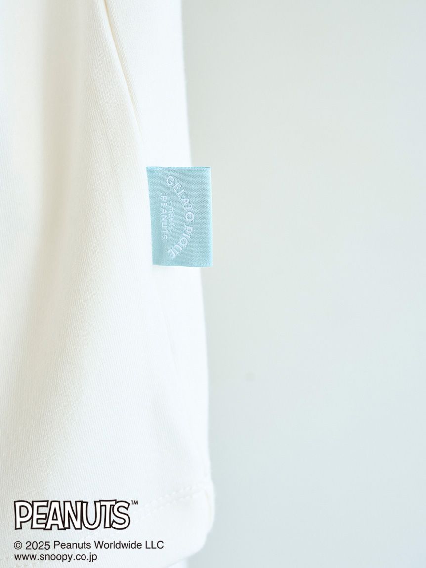 PEANUTS】オリジナルアート ワンポイントロンT(カットソー・Tシャツ