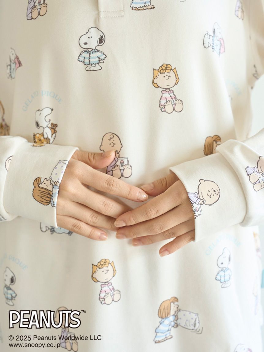 ジェラートピケ❤︎ ONLINE限定❤︎スヌーピー総柄プルオーバー&ショートパンツ gelato pique ジェラートピケ PEANUTS オリジナルアート 総柄プル