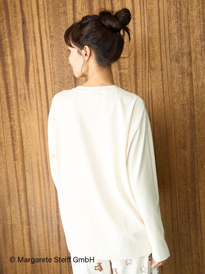 Steiff】ワンポイントロンT(カットソー・Tシャツ)｜ルームウェア