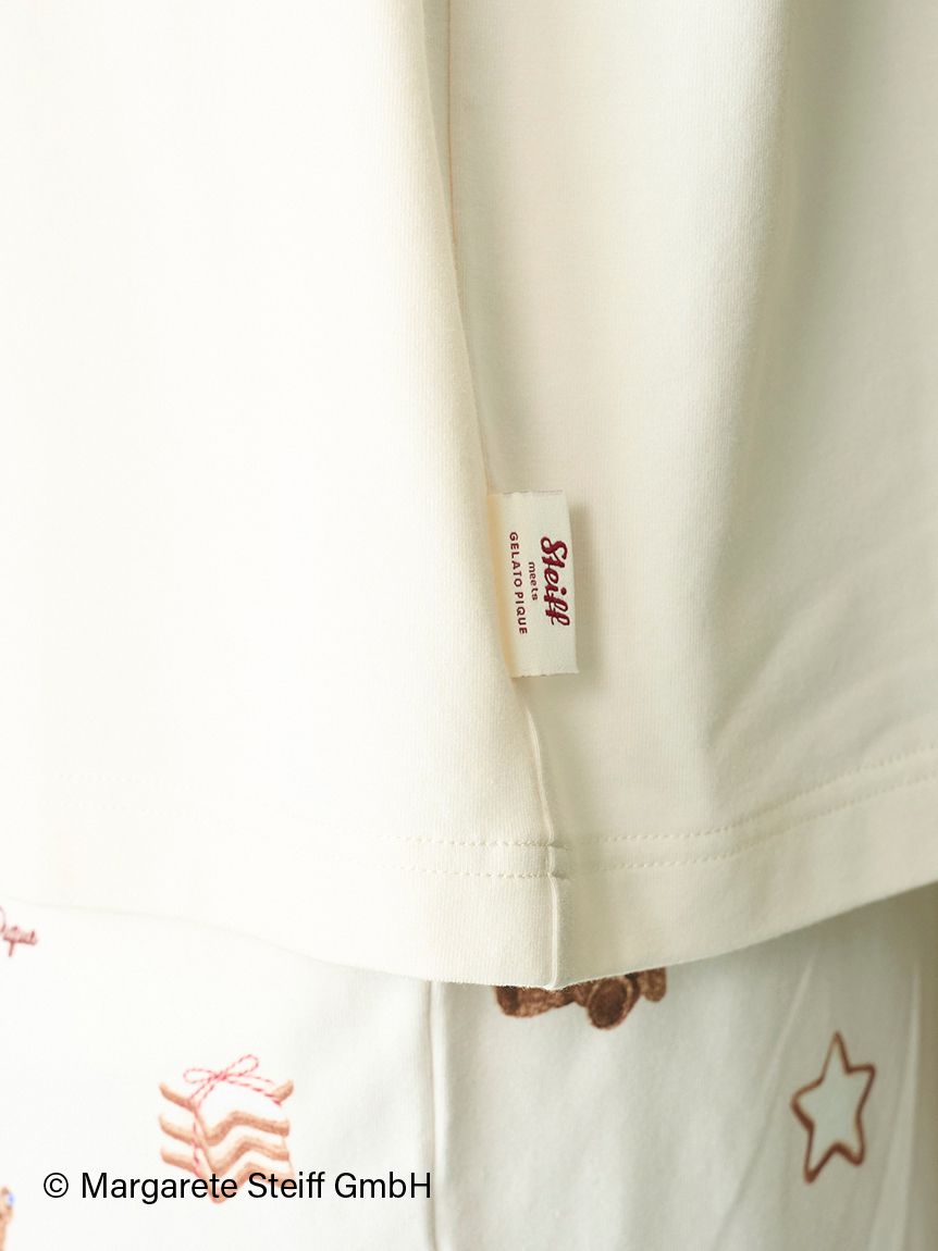 Steiff】ワンポイントロンT(カットソー・Tシャツ)｜ルームウェア