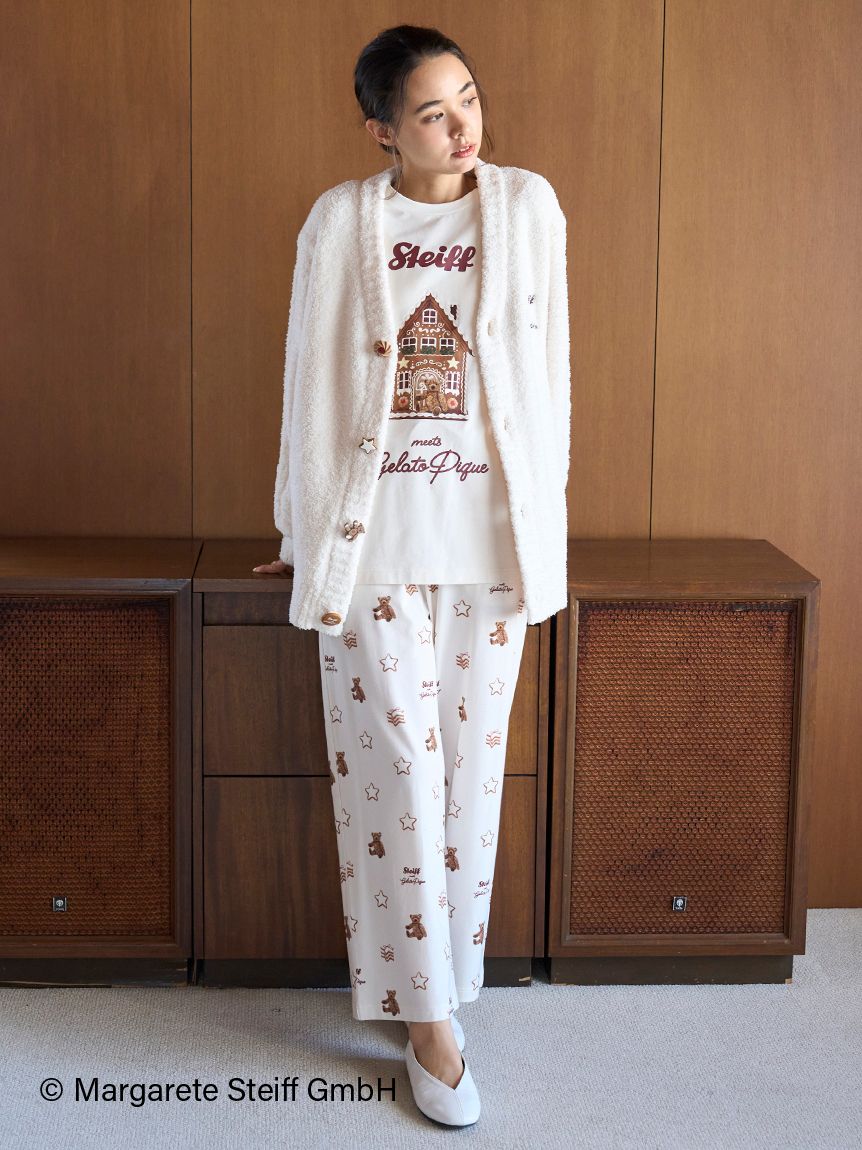 Steiff】ワンポイントロンT(カットソー・Tシャツ)｜ルームウェア