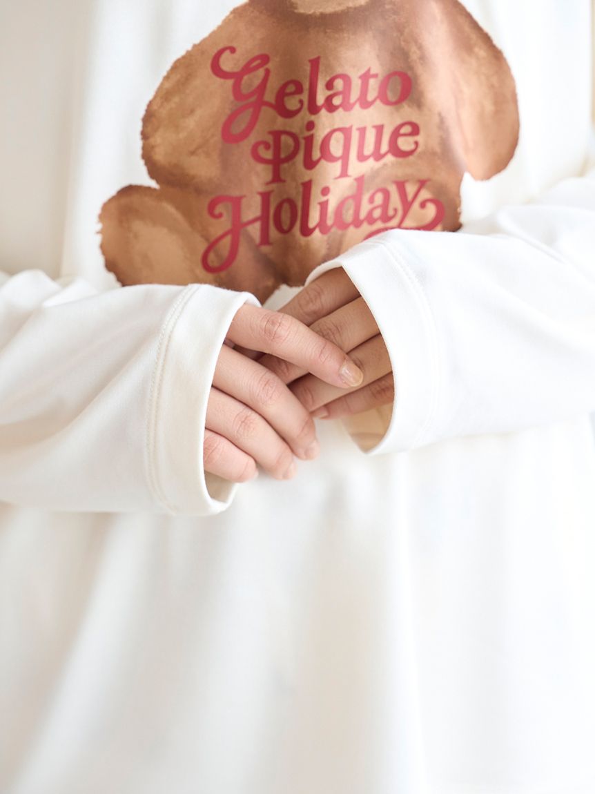 HOLIDAY】ベアワンポイントロンT(カットソー・Tシャツ)｜ルームウェア