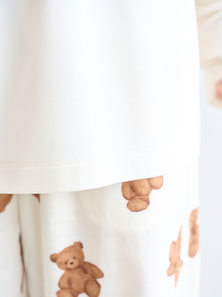 HOLIDAY】ベアワンポイントロンT(カットソー・Tシャツ)｜ルームウェア