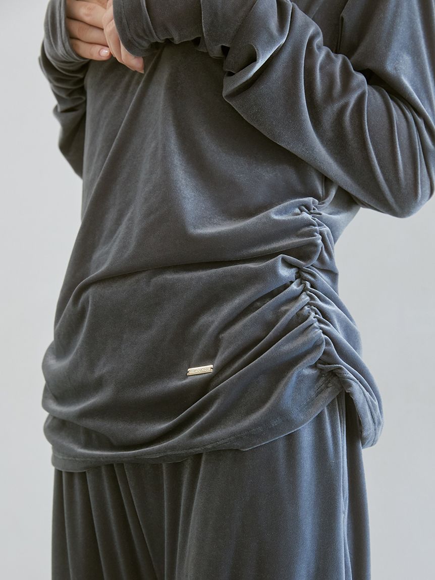 ベロアロンT(カットソー・Tシャツ)｜ルームウェア・パジャマ通販の