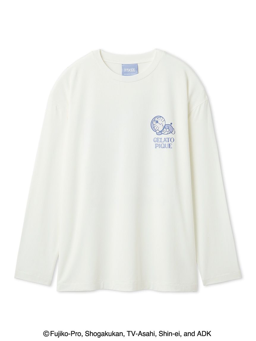 ドラえもん】【レディース】プリントロンT(カットソー・Tシャツ