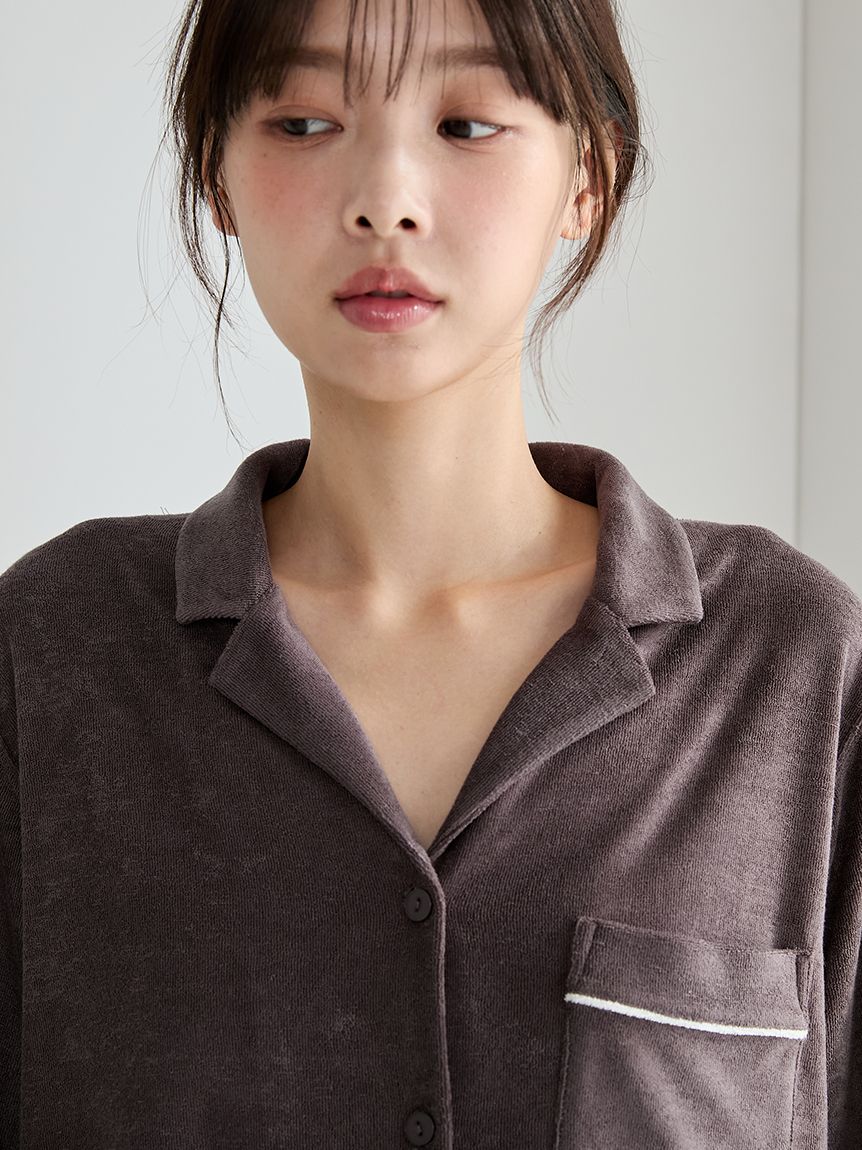 パイルシャツ(シャツ)｜ルームウェア・パジャマ通販のgelatopique