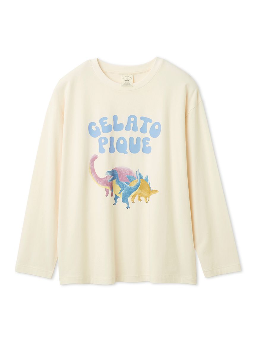 ダイナソーワンポイントロンT(カットソー・Tシャツ)｜ルームウェア