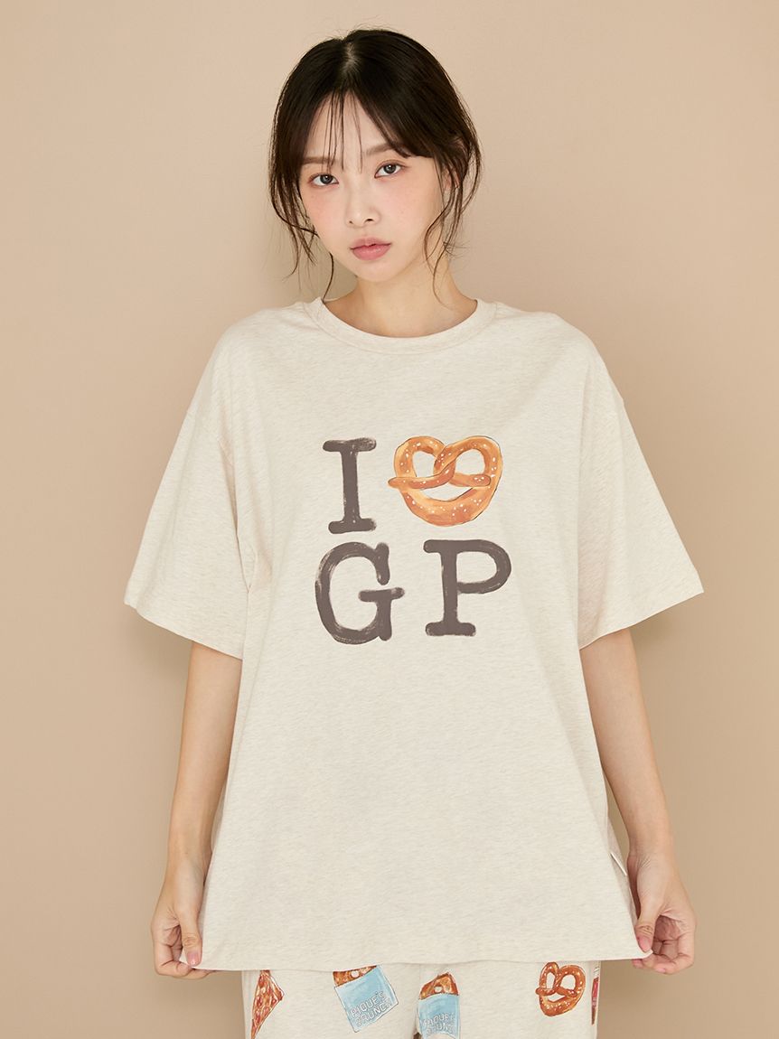 NYブランチワンポイントTシャツ(カットソー・Tシャツ)｜ルームウェア