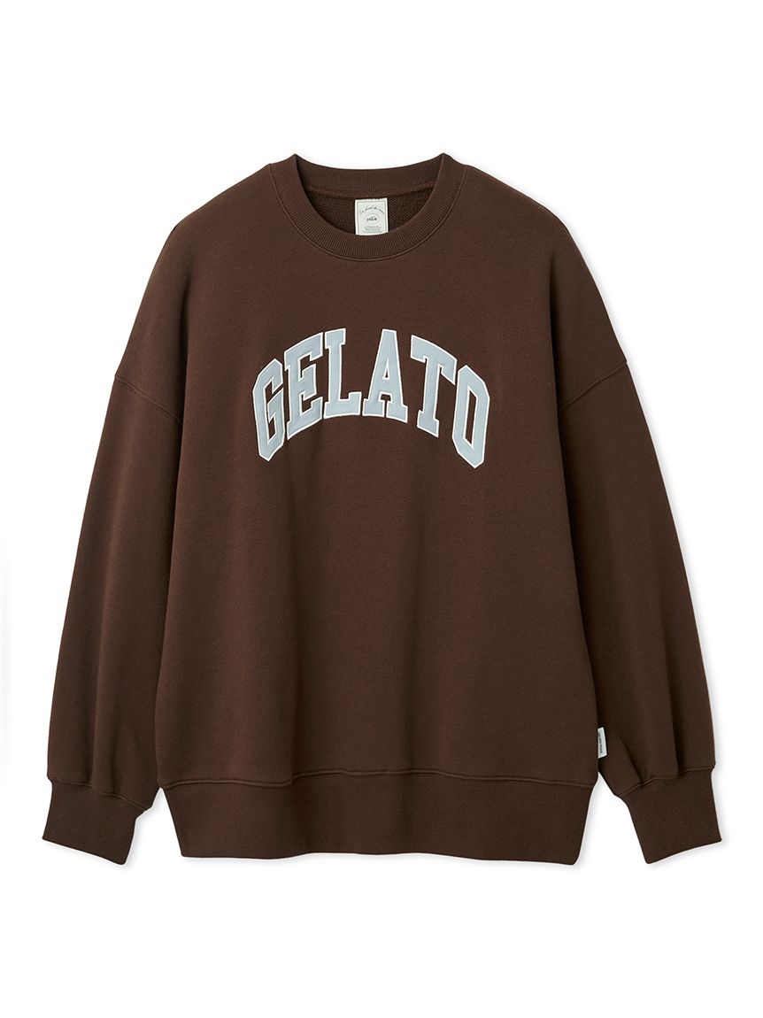 カレッジロゴ裏毛プルオーバー(カットソー・Tシャツ)｜ルームウェア