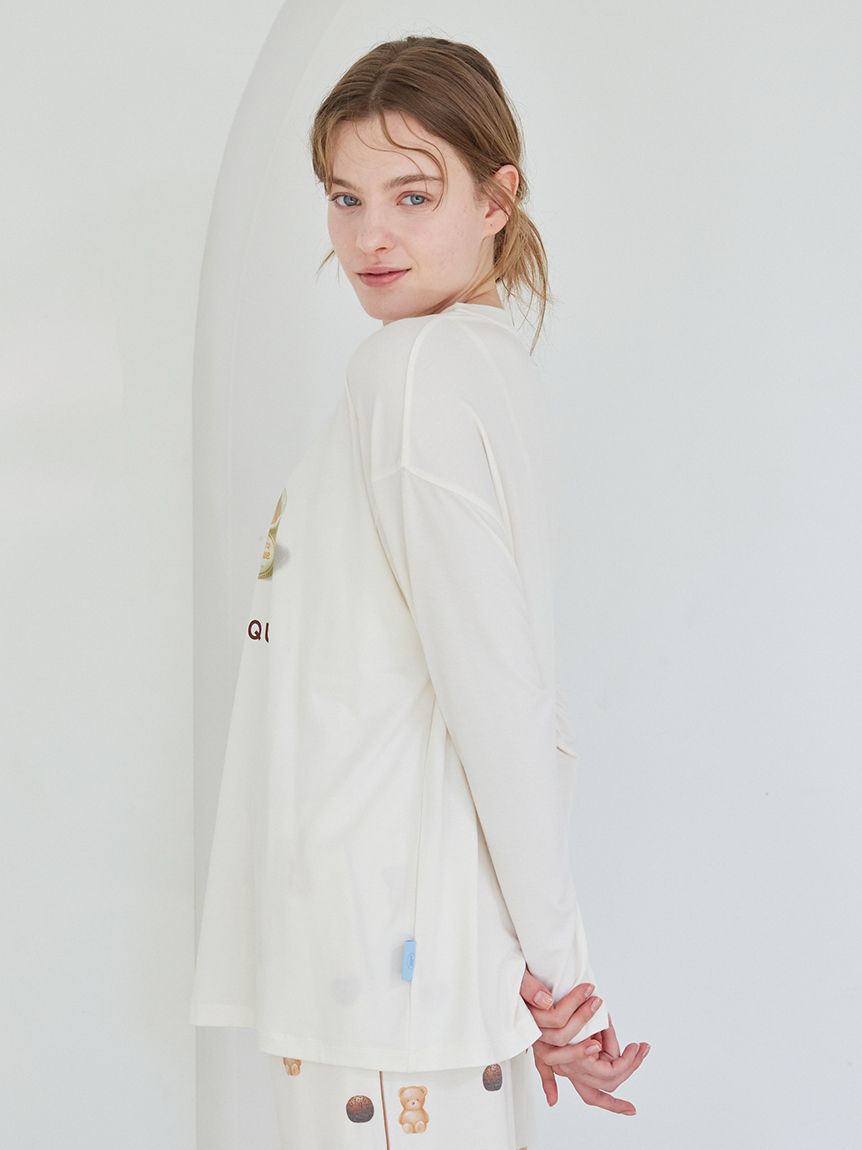 ワンポイントプルオーバー(カットソー・Tシャツ)｜ルームウェア