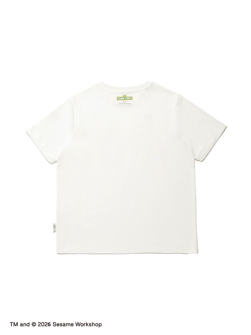 S*_様 ジェラートピケ　セサミストリート　ワンポイントTシャツ　総柄ロングパン gelato pique（ジェラートピケ） SESAME STREET ワンポイントTシャツ