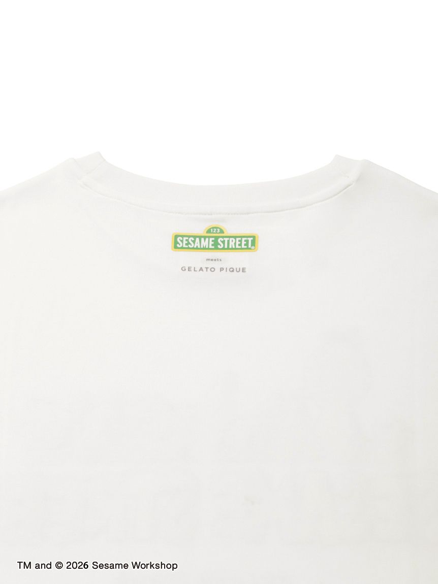 S*_様 ジェラートピケ　セサミストリート　ワンポイントTシャツ　総柄ロングパン セサミ 総柄ロングTシャツ ロングパンツ セット ルームウェア