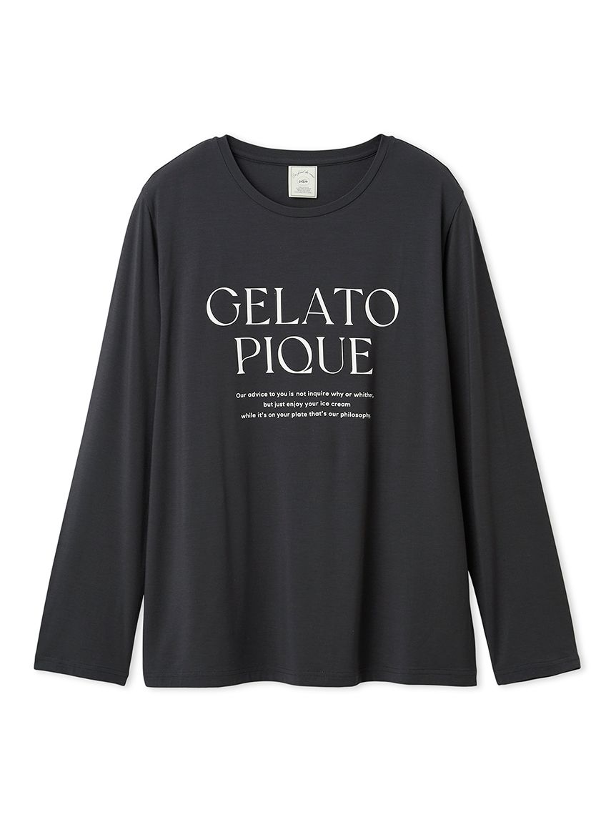 レーヨンロゴロンT(カットソー・Tシャツ)｜ルームウェア・パジャマ通販