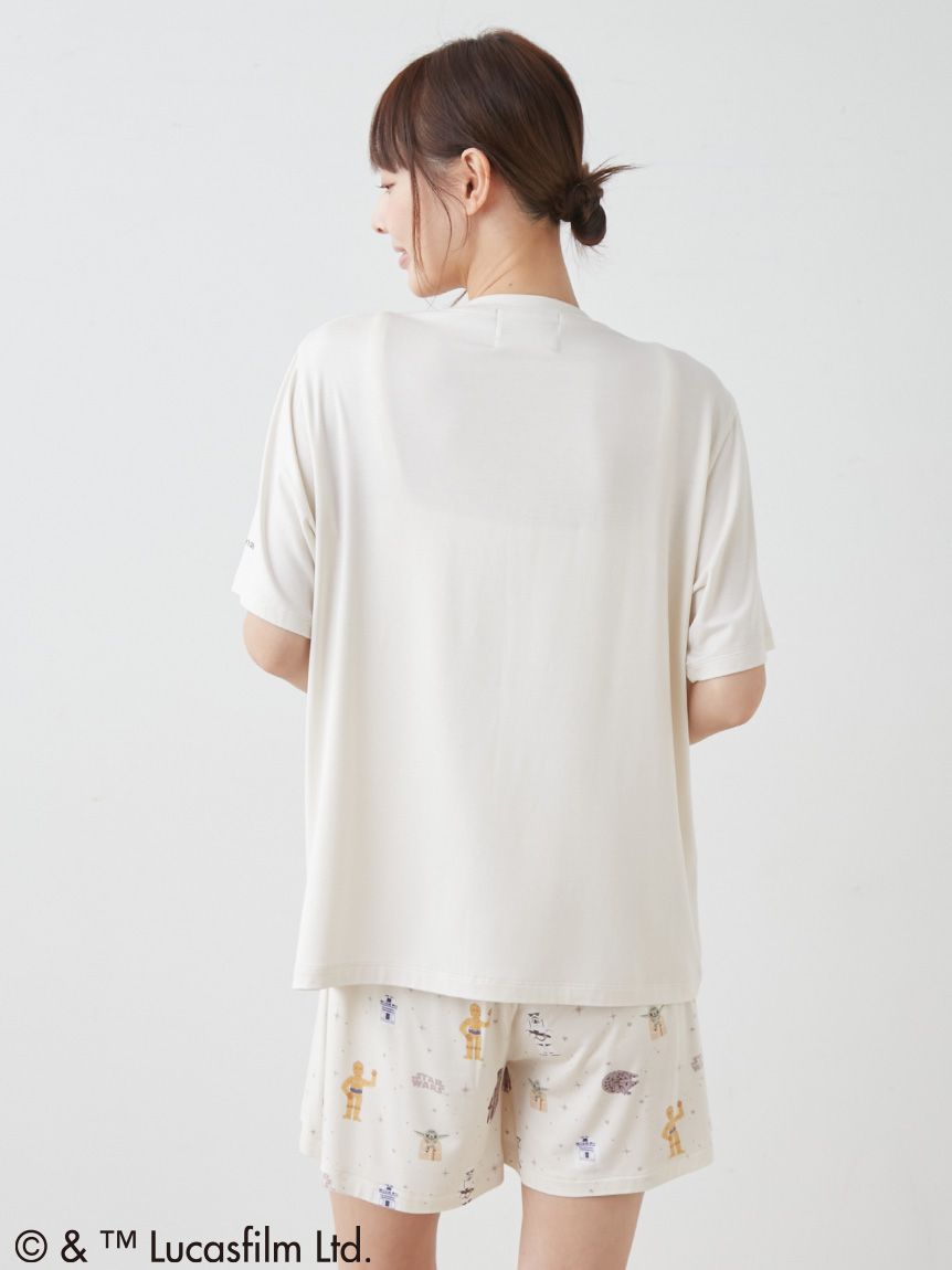 STAR WARS】【レディース】ワンポイントTシャツ(カットソー・Tシャツ