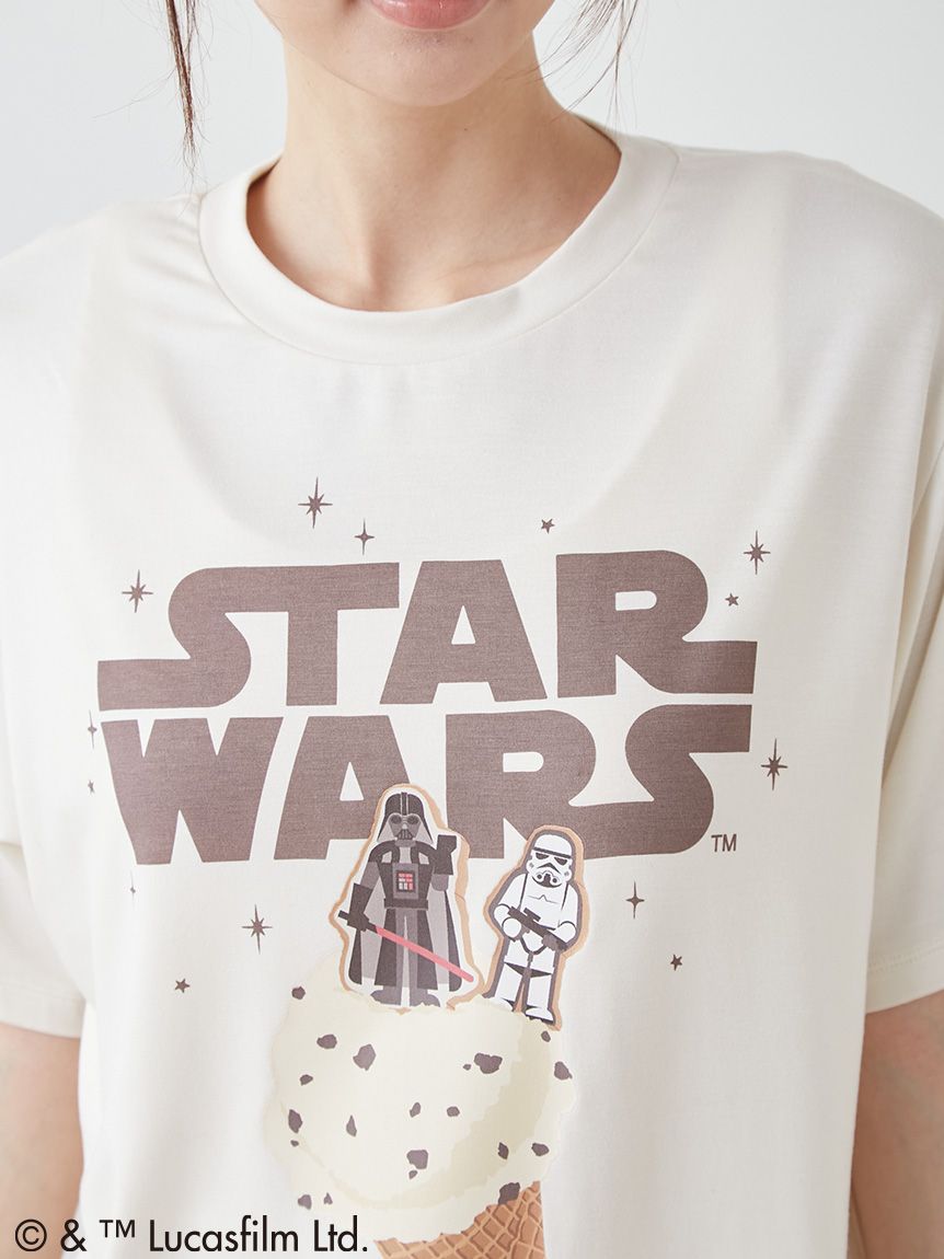 STAR WARS】【レディース】ワンポイントTシャツ(カットソー・Tシャツ