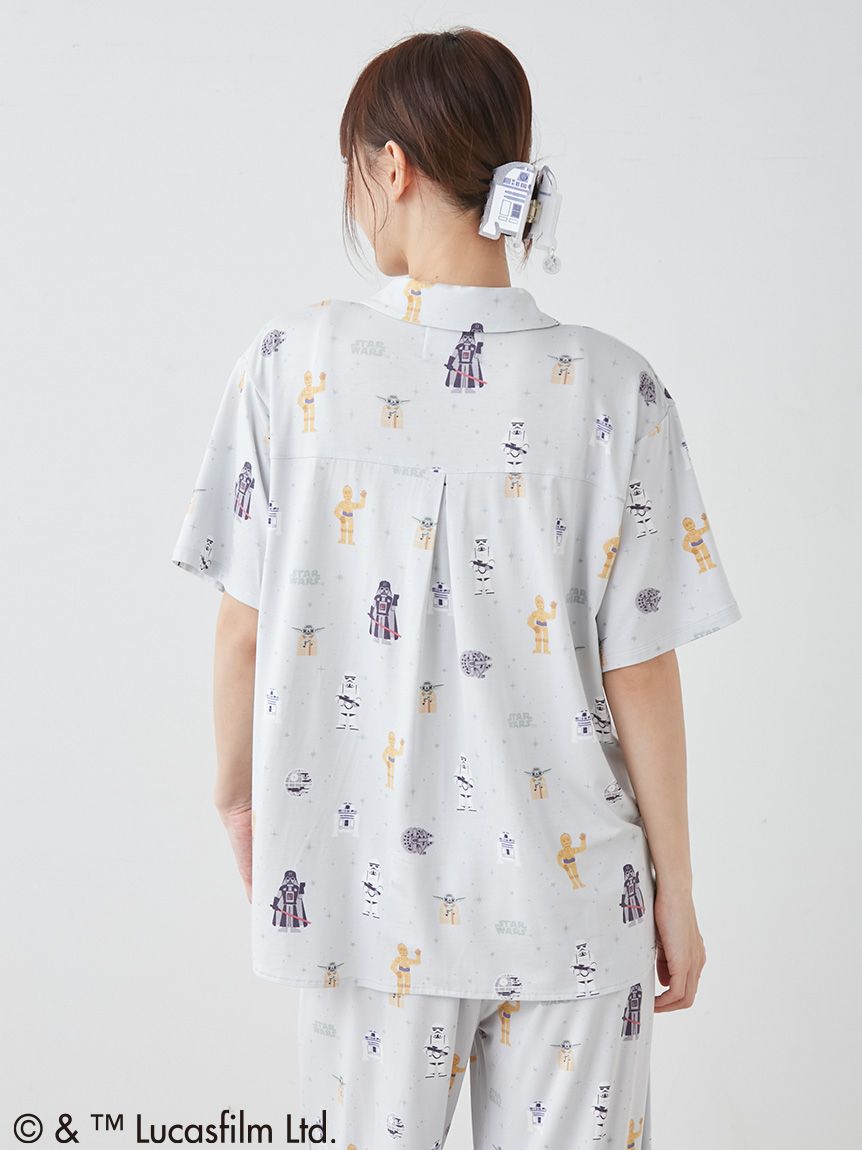 STAR WARS】【レディース】総柄シャツ(シャツ)｜ルームウェア