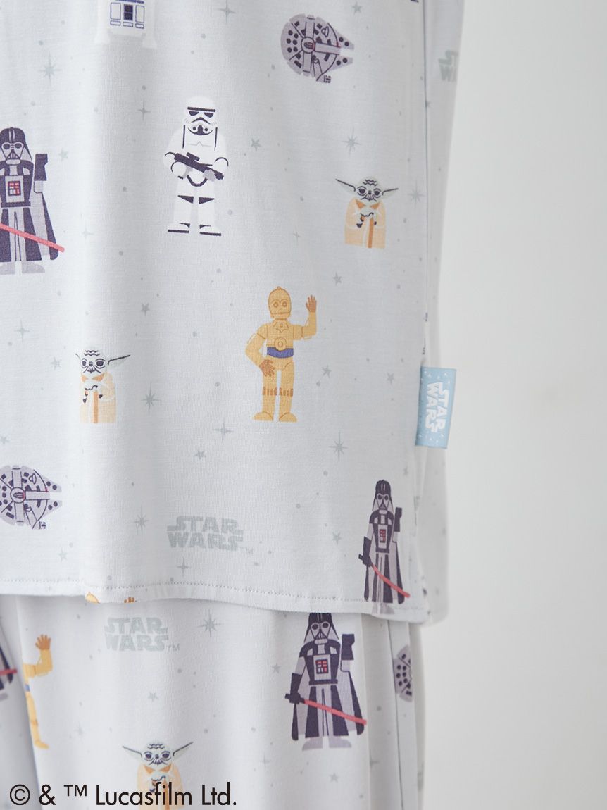 STAR WARS】【レディース】総柄シャツ(シャツ)｜ルームウェア