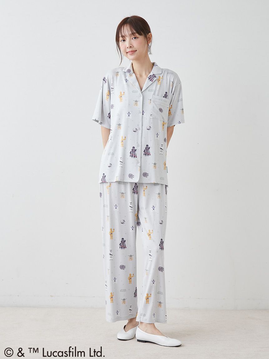 STAR WARS】【レディース】総柄シャツ(シャツ)｜ルームウェア