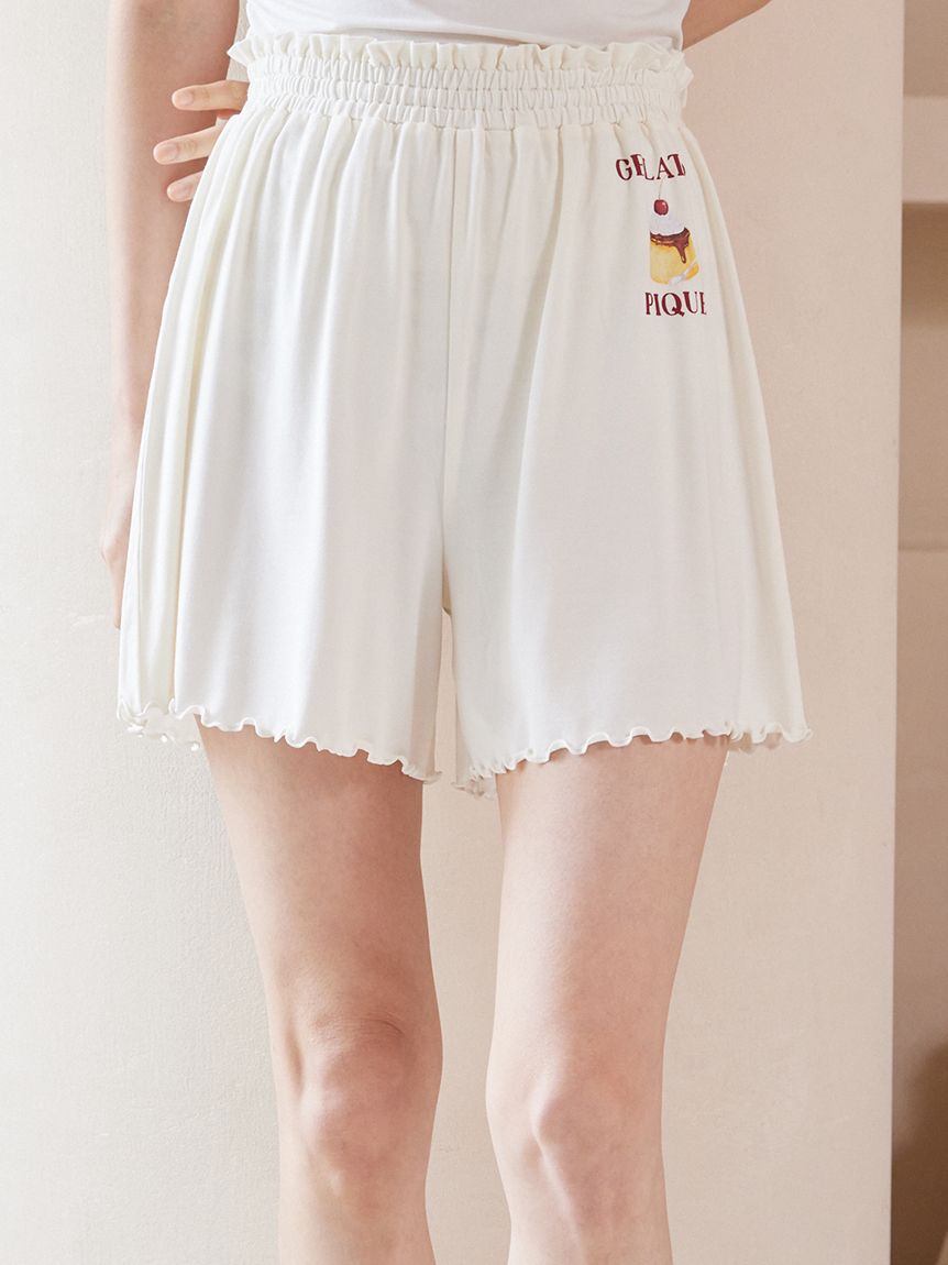 ONLINE限定】【接触冷感】プリンワンポイントTシャツ&ショートパンツ