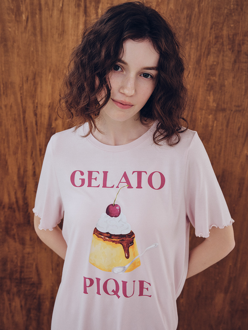 ONLINE限定】【接触冷感】プリンワンポイントTシャツ&ロングパンツ