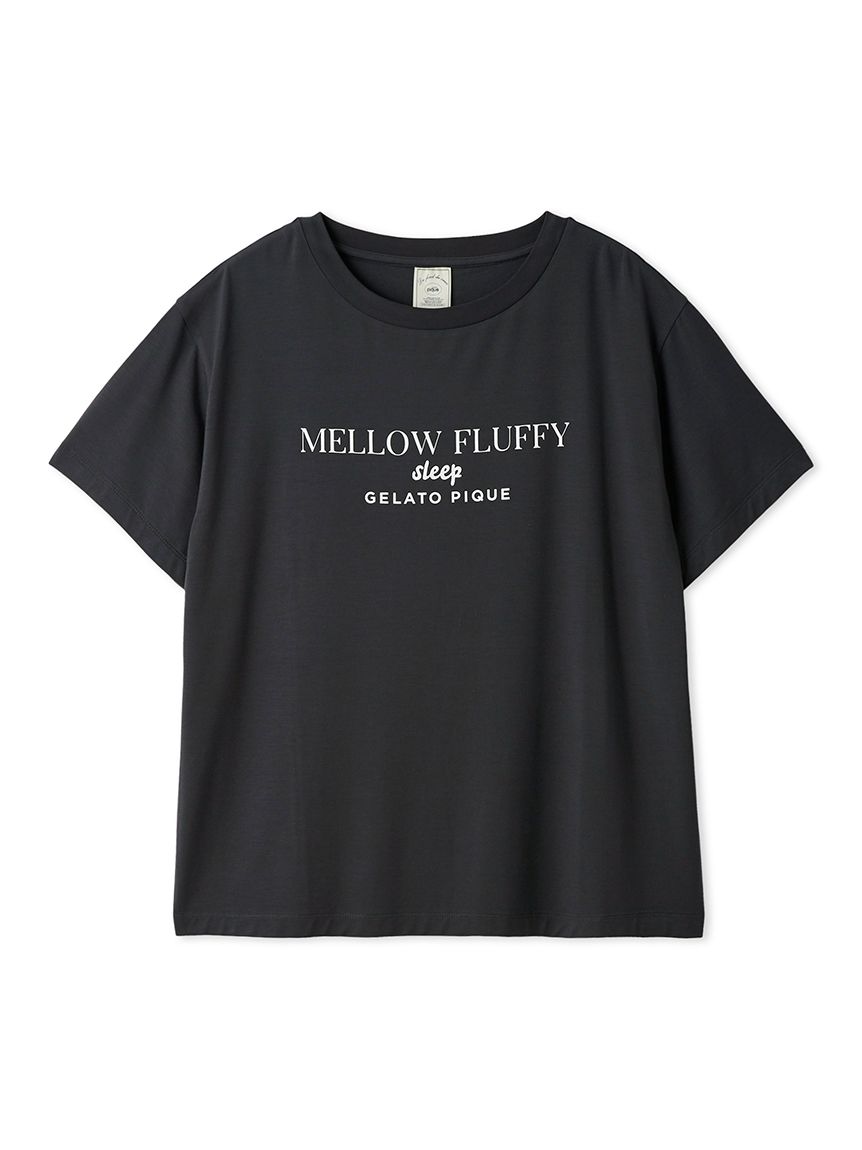 接触冷感】COOLレーヨンロゴTシャツ(カットソー・Tシャツ)｜ルーム