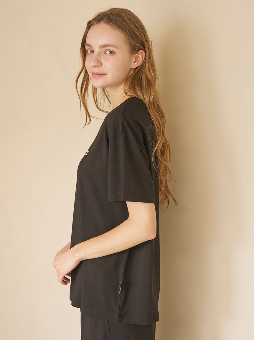 JOEL ROBUCHON】【持続冷感】ロゴプリントTシャツ(カットソー・Tシャツ